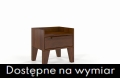 Szafka nocna sosnowa AGAVA orzech
