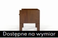 Szafka nocna sosnowa AGAVA orzech