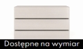 Komoda sosnowa SANDEMO 3S biała