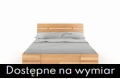 Łóżko bukowe SANDEMO HIGH z szufladami