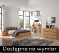 Sypialnia bukowa SANDEMO HIGH z szufladami