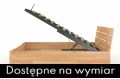 Łóżko bukowe SANDEMO HIGH ze skrzynią